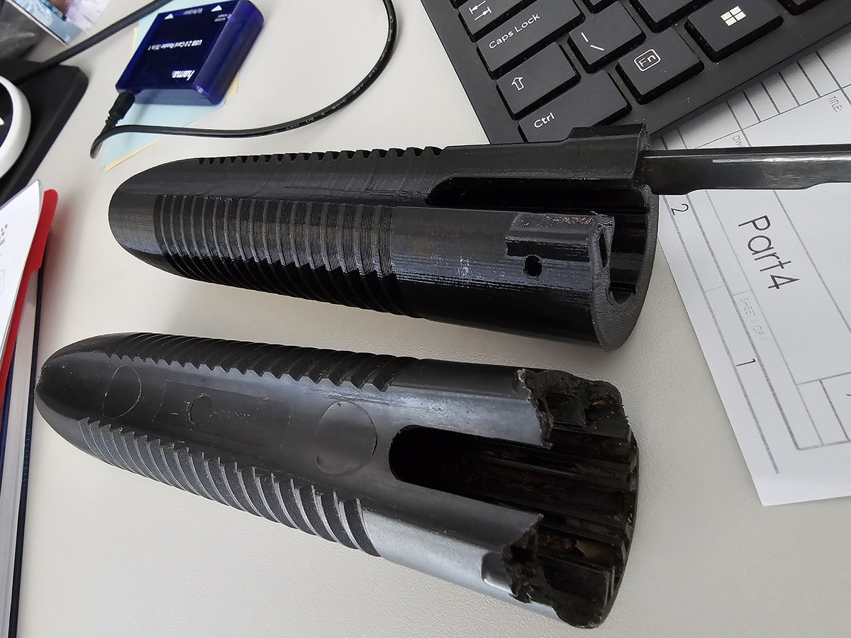 Предмишница-плъзгач за действие на ловна карабина Mossberg Maverick
